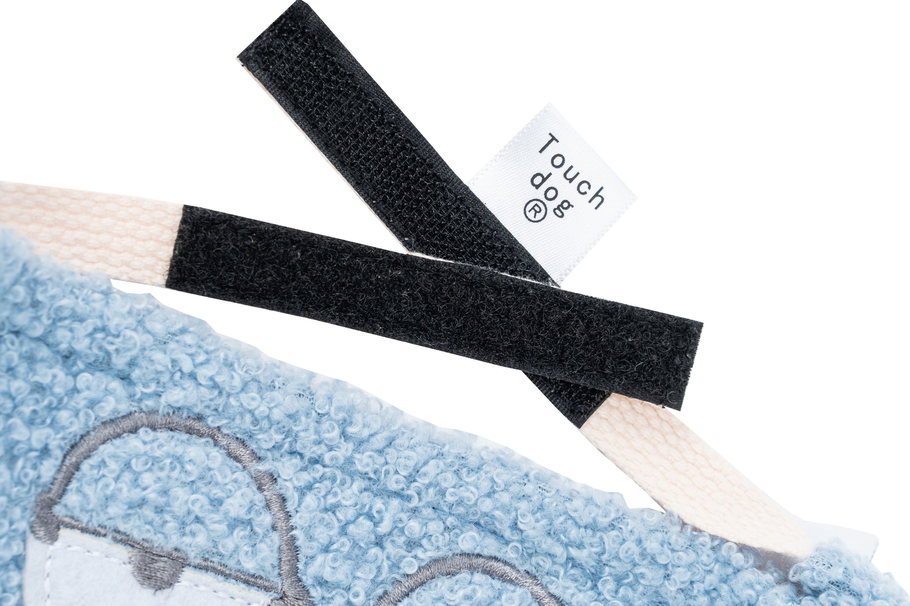Touchdog Dizzy-Eyed Cyclops Cotton Hook-and-Loop Dog Bandana and Scarf
