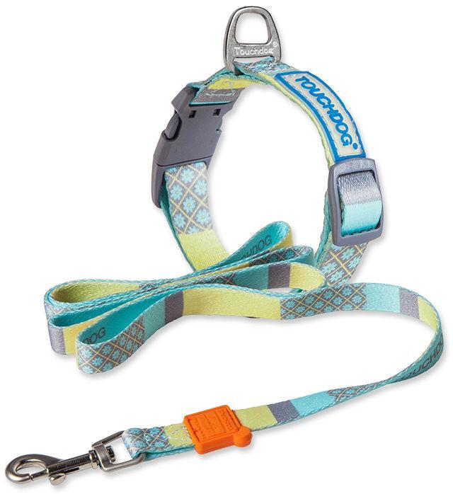 Touchdog ®Trendzy 2-in-1 Matching Fashion Designer Printed Dog Leash and Collar