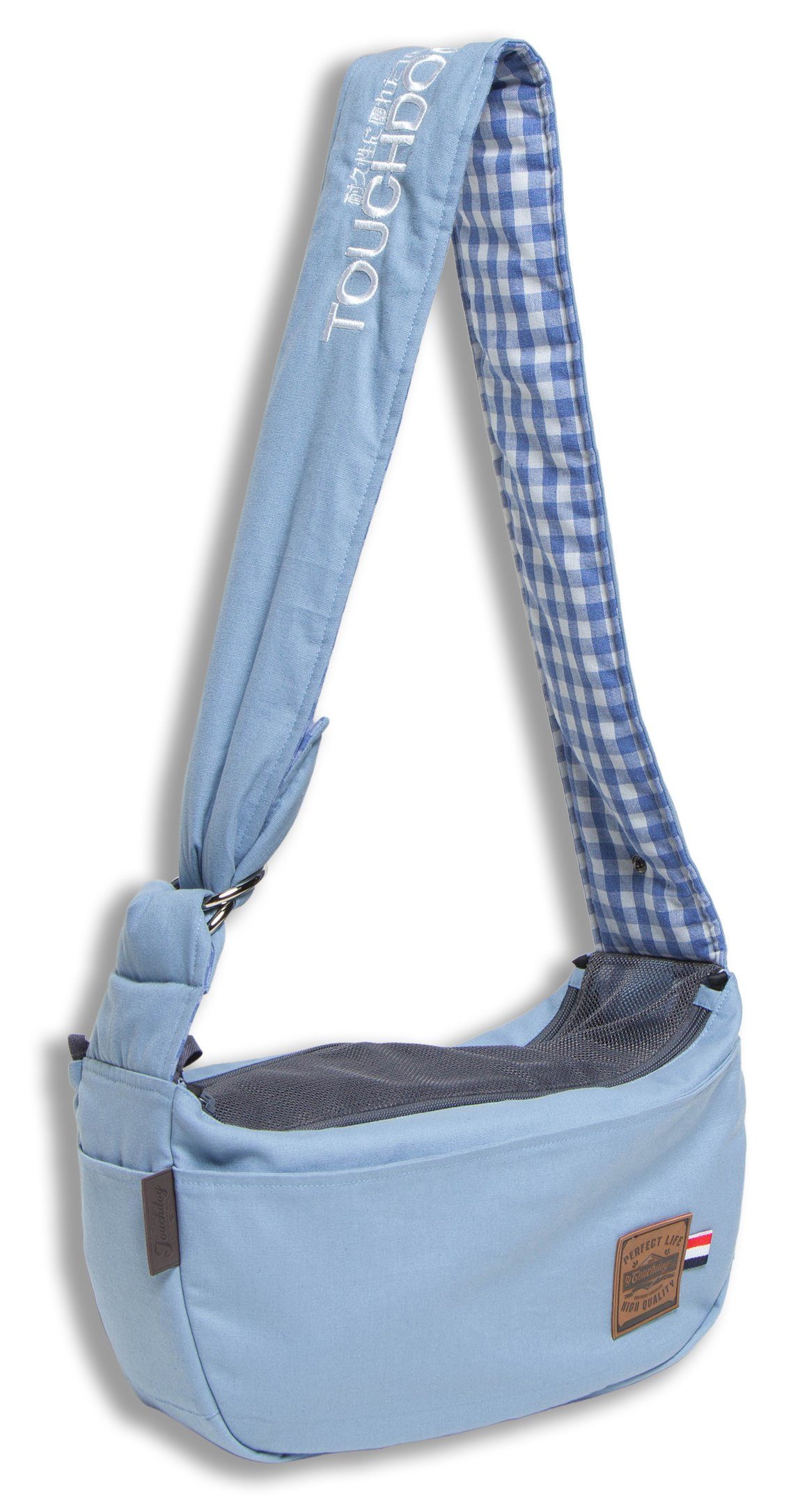Touchdog Toga Bark Over-The-Shoulder Hands-Free Pet Carrier
