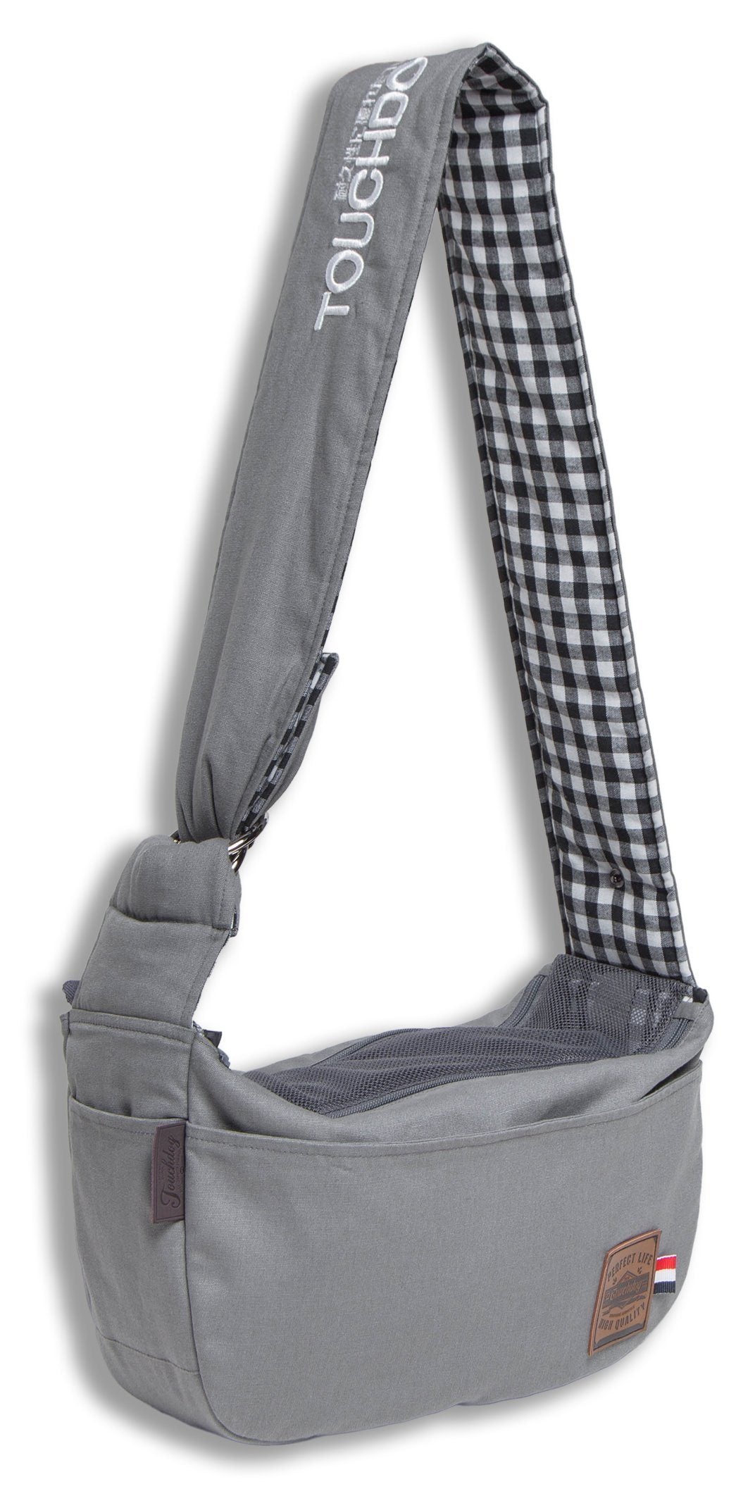 Touchdog Toga Bark Over-The-Shoulder Hands-Free Pet Carrier