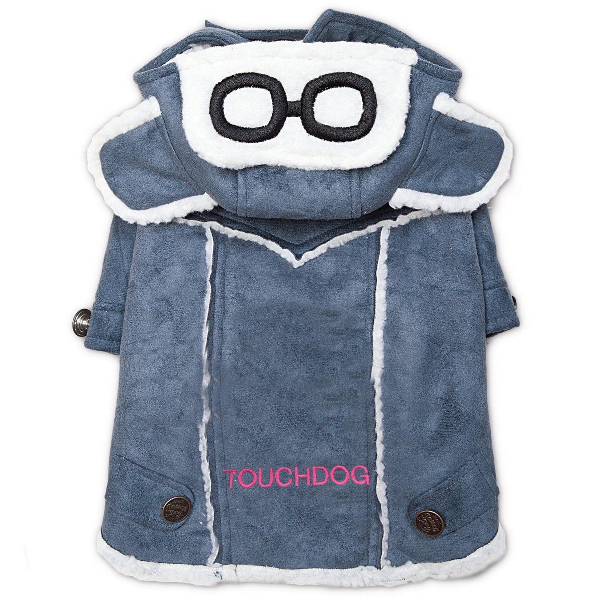 Touchdog Tuskegee Aero-Vintage Designer Fashion Winter Dog Coat
