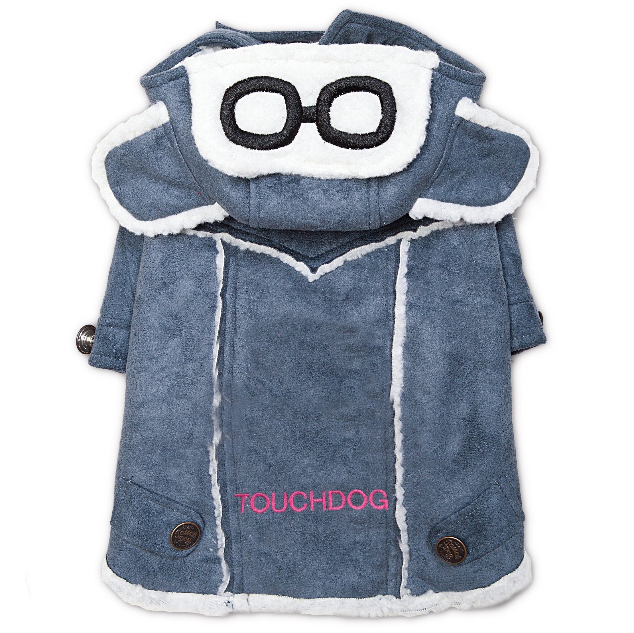 Touchdog Tuskegee Aero-Vintage Designer Fashion Winter Dog Coat