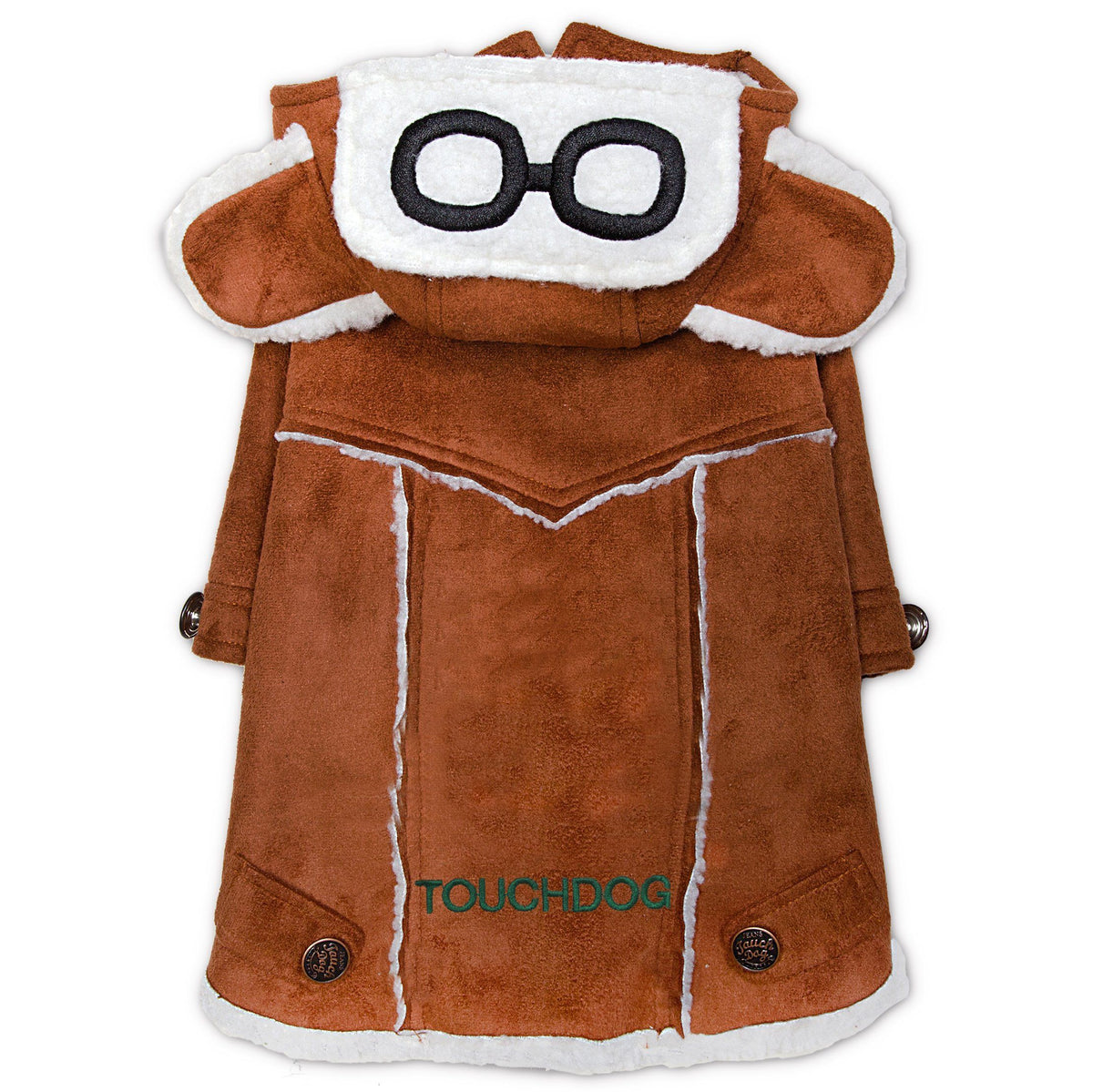 Touchdog Tuskegee Aero-Vintage Designer Fashion Winter Dog Coat