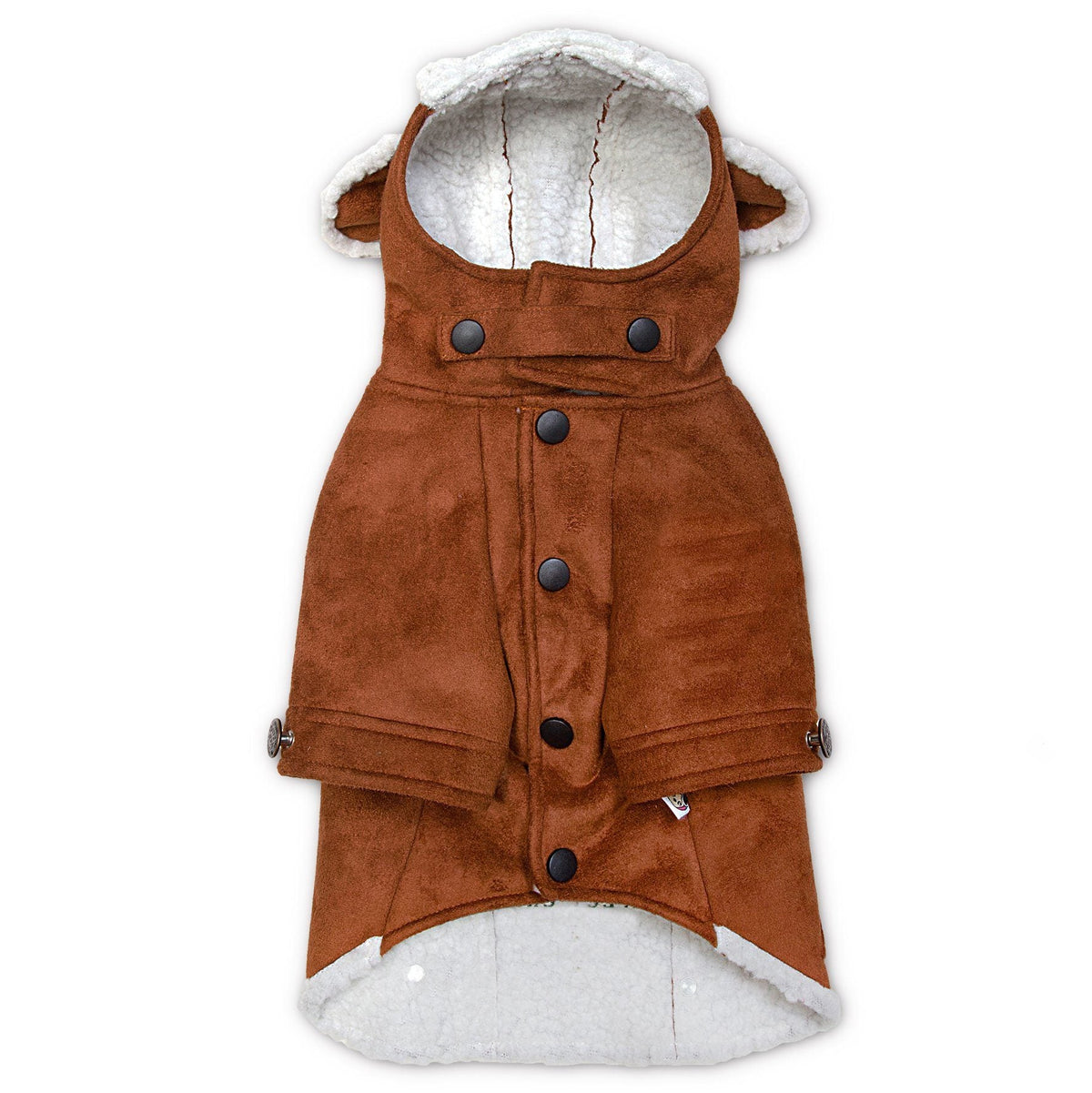 Touchdog Tuskegee Aero-Vintage Designer Fashion Winter Dog Coat