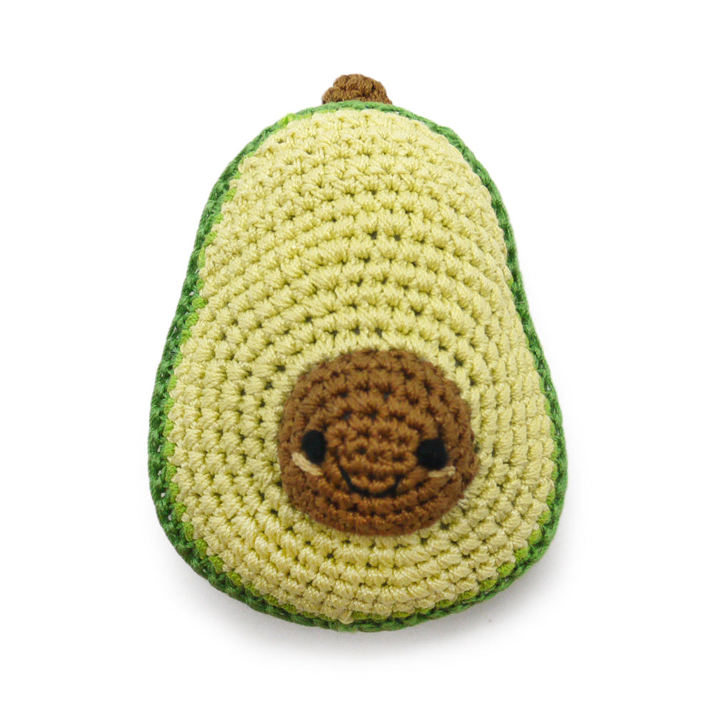 Avocado Crochet Toy