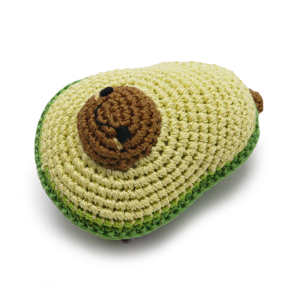 DOGO Avocado Crochet Dog Toy