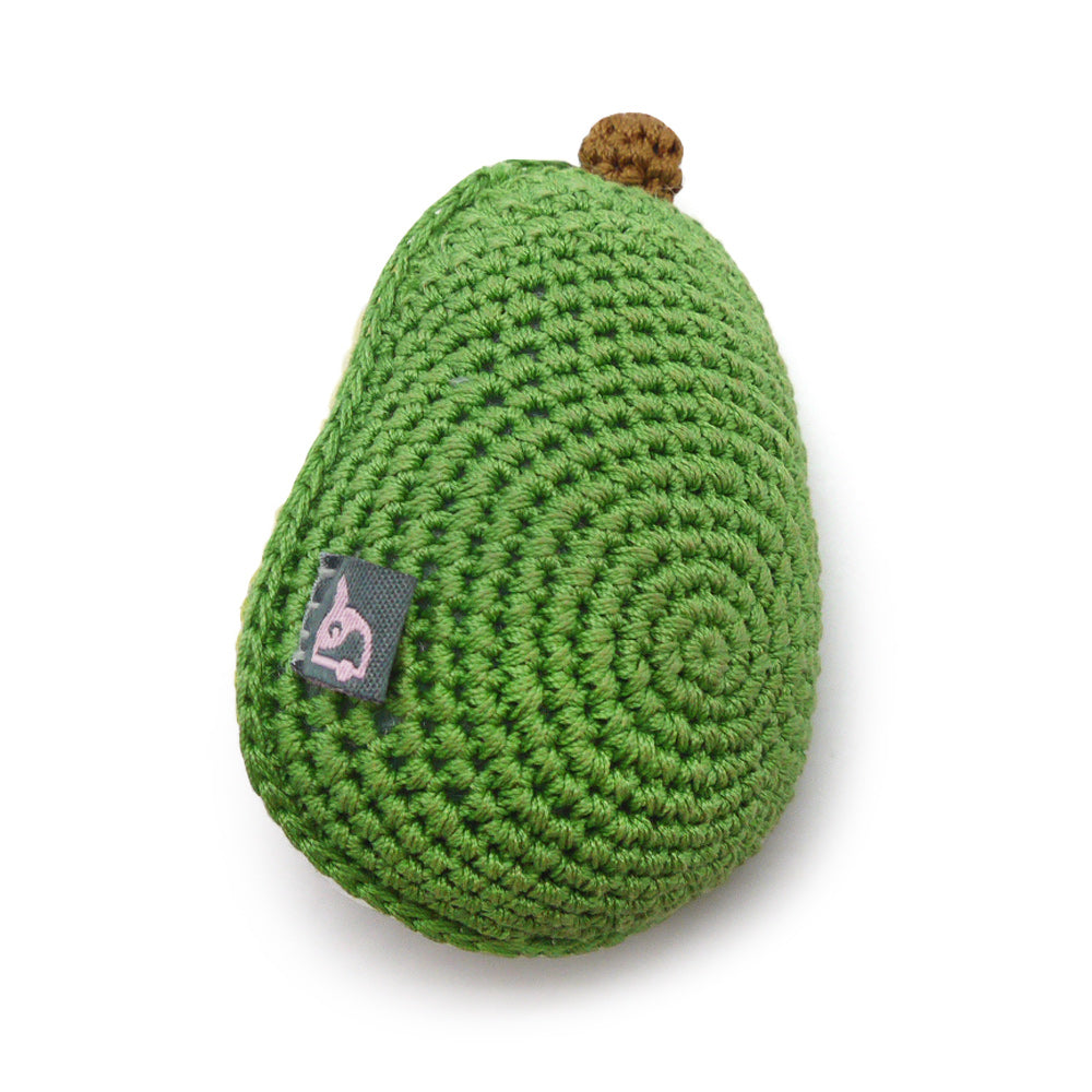 DOGO Avocado Crochet Dog Toy