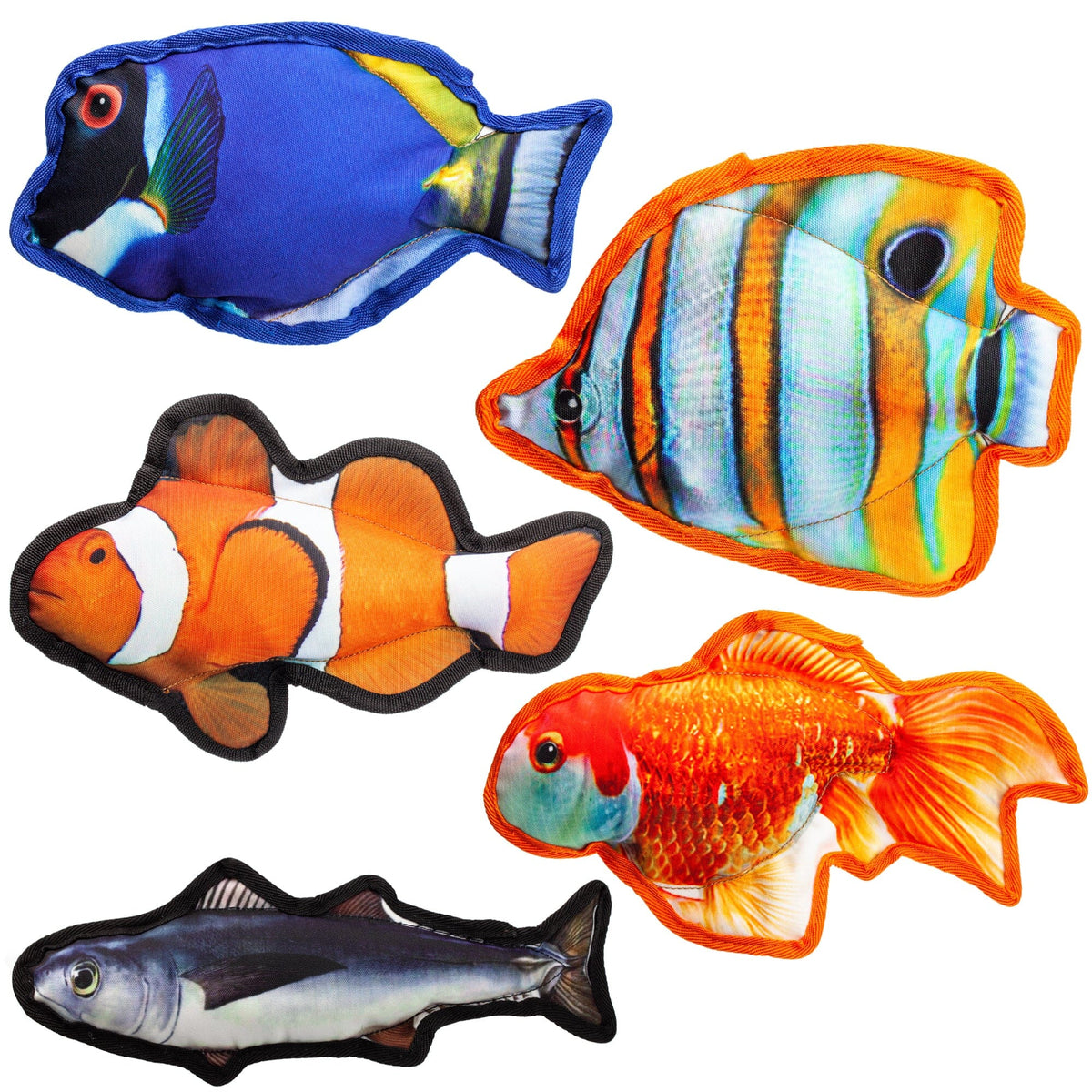 Dogline Tropical Fish Dog Toys