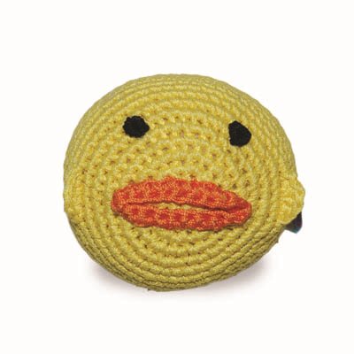 DOGO Duckling Ball Crochet Dog Toy
