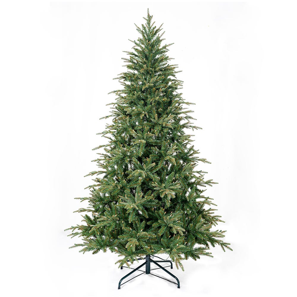 Kurt Adler 7.5-Foot 600-Light Medium Grand Fir Tree