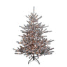 Kurt Adler 5-Foot Pre-Lit Clear Incandescent Vail Pine Tree