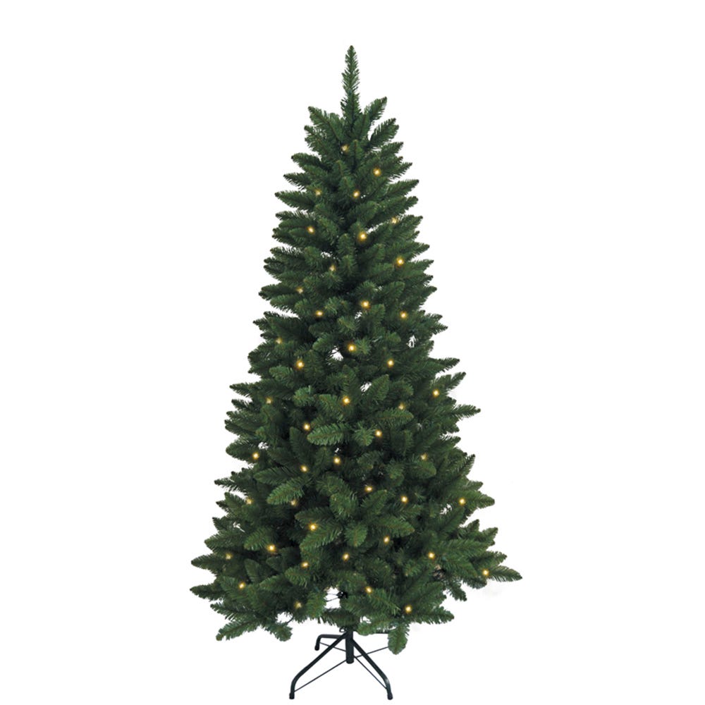 Kurt Adler 4.5-Foot Pre-Lit LED Green Pine Christmas Tree