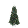 Kurt Adler 4.5-Foot Pre-Lit Multi-Color Green Pine Tree