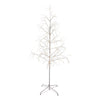 Kurt Adler 6-Foot White Birch Bark with LED Fairy Lights Tree