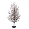 Kurt Adler 4-Foot Dark Brown Twig Tree with 1000 Warm white Cluster Lights