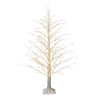Kurt Adler 5-Foot White Birch Twinkle Warm White Fairy LED Twig Tree