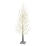 Kurt Adler 5-Foot Winter White Twig Tree and 900-Light Warm White Fairy LED