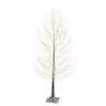 Kurt Adler 6-Foot Winter White Twig Tree with 1300 Warm White Fairy LED Lights