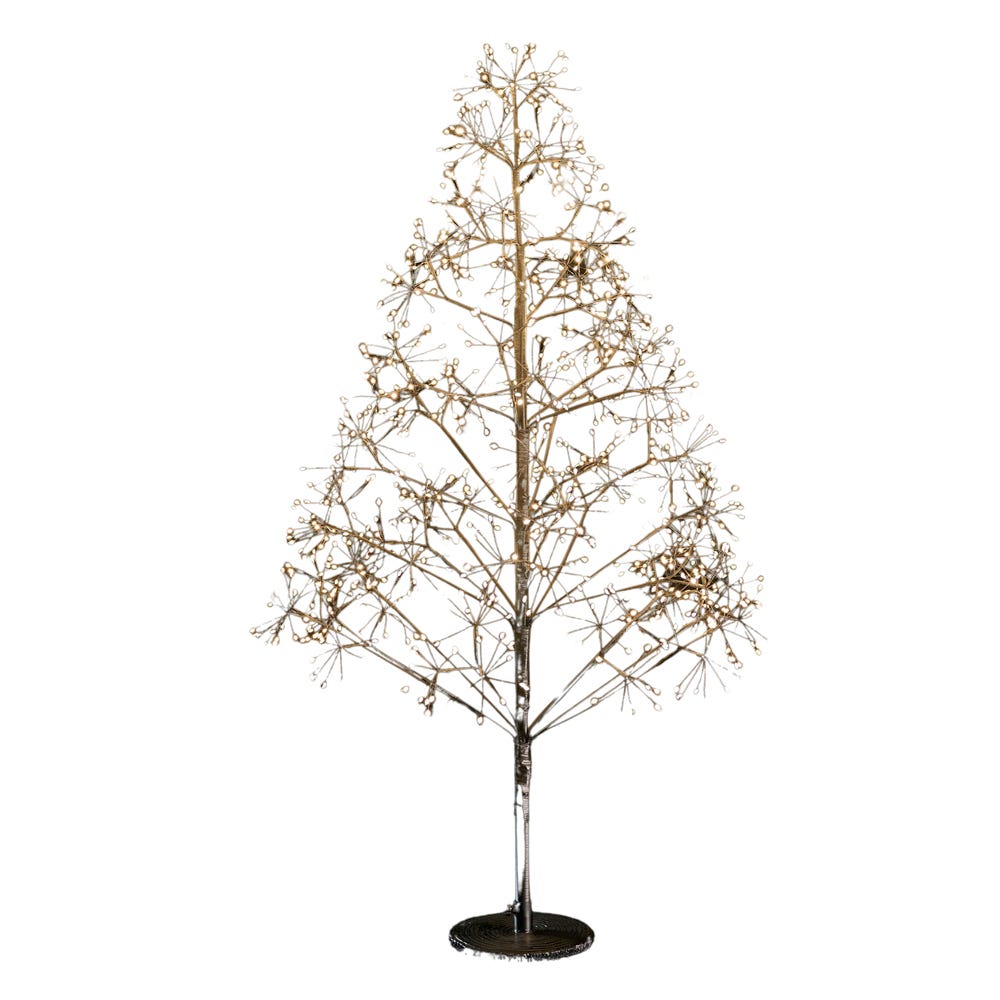 Kurt Adler 4-Foot Pre-Lit Warm White LED Silhouette Fairy Tree