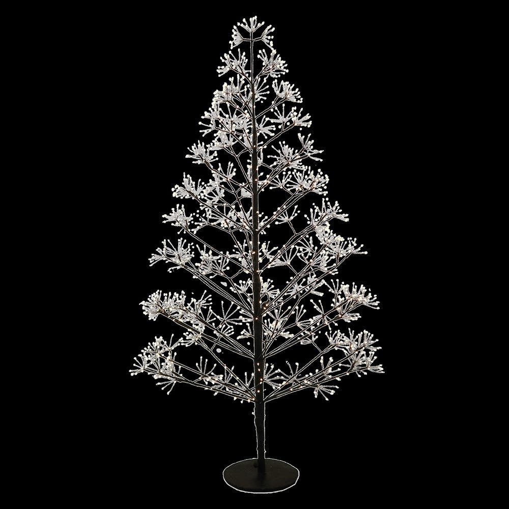 Kurt Adler 5-Foot Pre-Lit Warm White LED Silhouette Fairy Tree