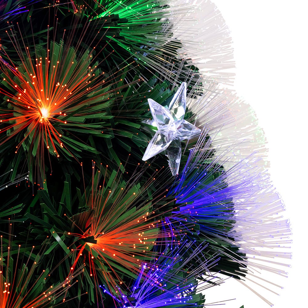 Kurt Adler 2-Foot LED Fiber Optic Potted Tree