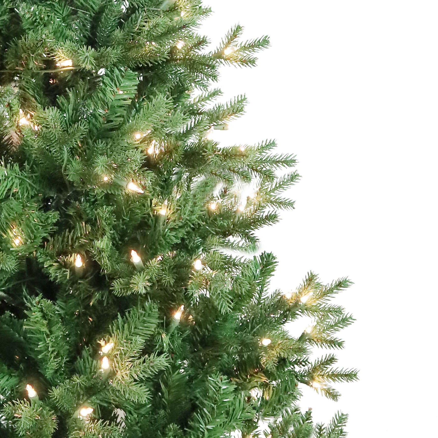 Kurt Adler 5-Foot Pre-Lit Clear Incandescent Jackson Pine Tree