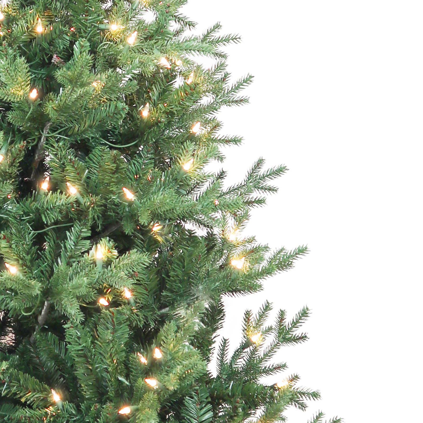Kurt Adler 6-Foot Pre-Lit Clear Incandescent Jackson Pine Tree