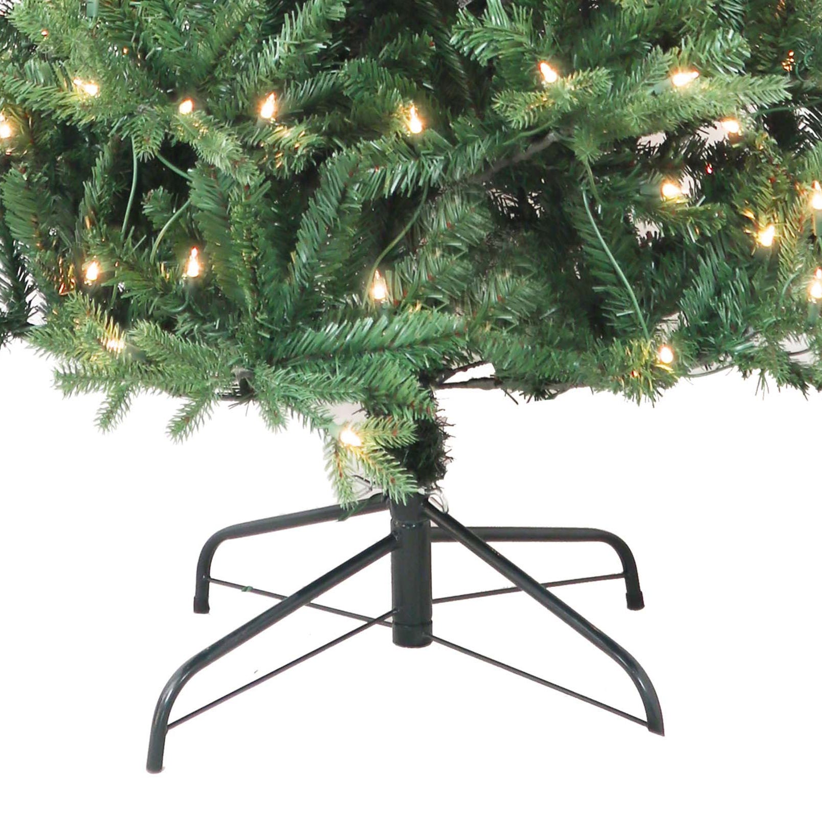 Kurt Adler 6-Foot Pre-Lit Clear Incandescent Jackson Pine Tree