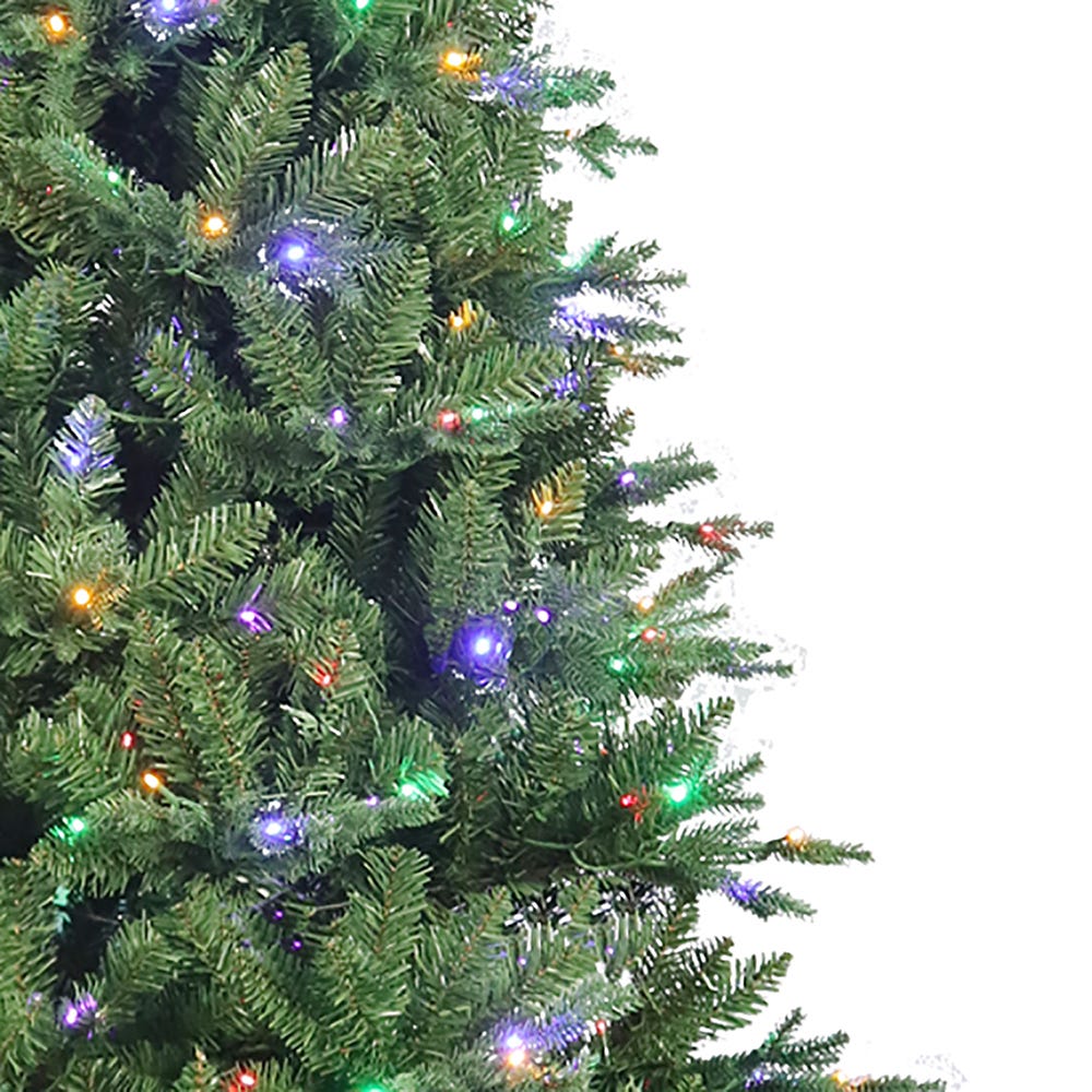 Kurt Adler 9-Foot Pre-Lit Multi-Colored LED Jackson Pine Tree