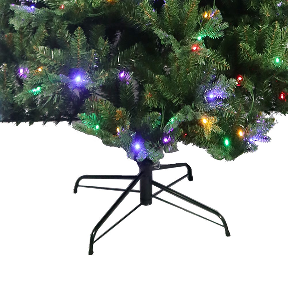 Kurt Adler 9-Foot Pre-Lit Multi-Colored LED Jackson Pine Tree