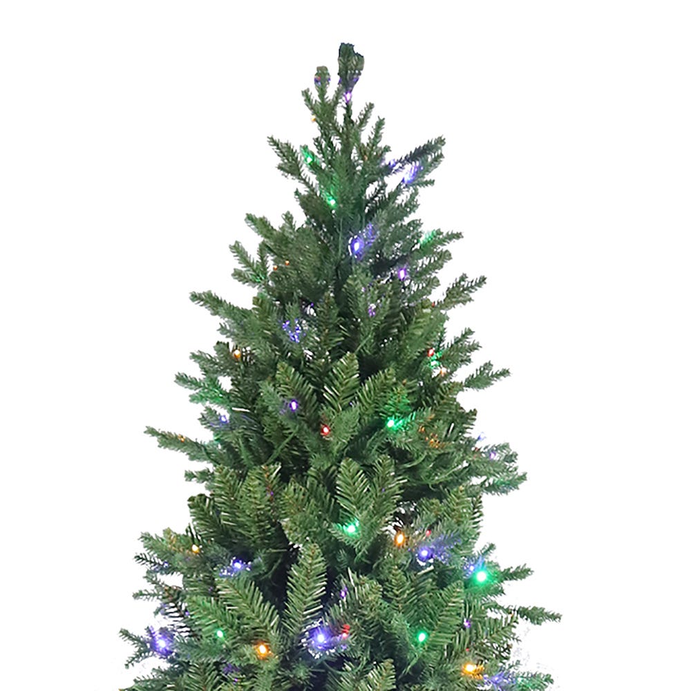 Kurt Adler 9-Foot Pre-Lit Multi-Colored LED Jackson Pine Tree
