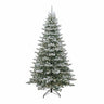 Kurt Adler 7.5-Foot Pre-Lit Warm White LED Snow Pine Tree