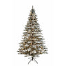 Kurt Adler 9-Foot Pre-Lit Warm White LED Snow Pine Tree