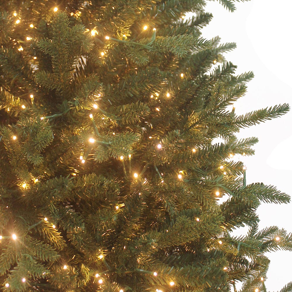 Kurt Adler 5-Foot Pre-Lit Warm White LED Noble Fir Tree