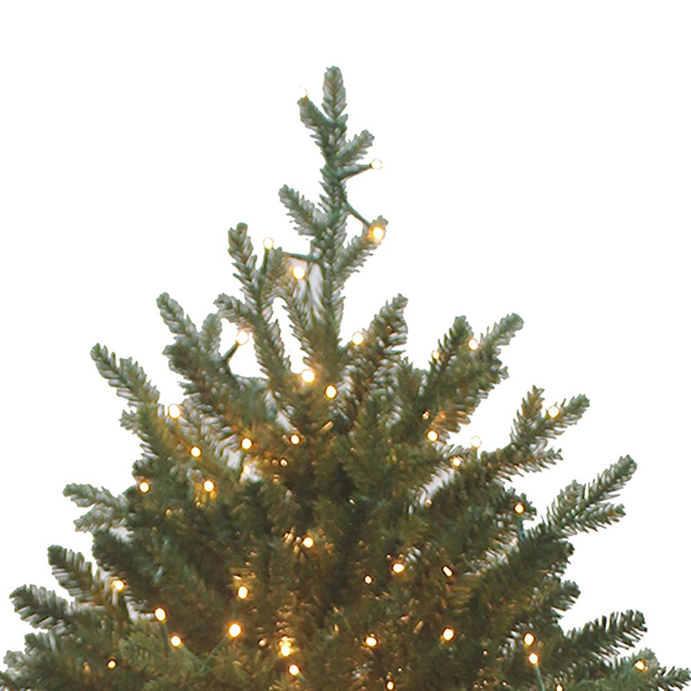 Kurt Adler 5-Foot Pre-Lit Warm White LED Noble Fir Tree