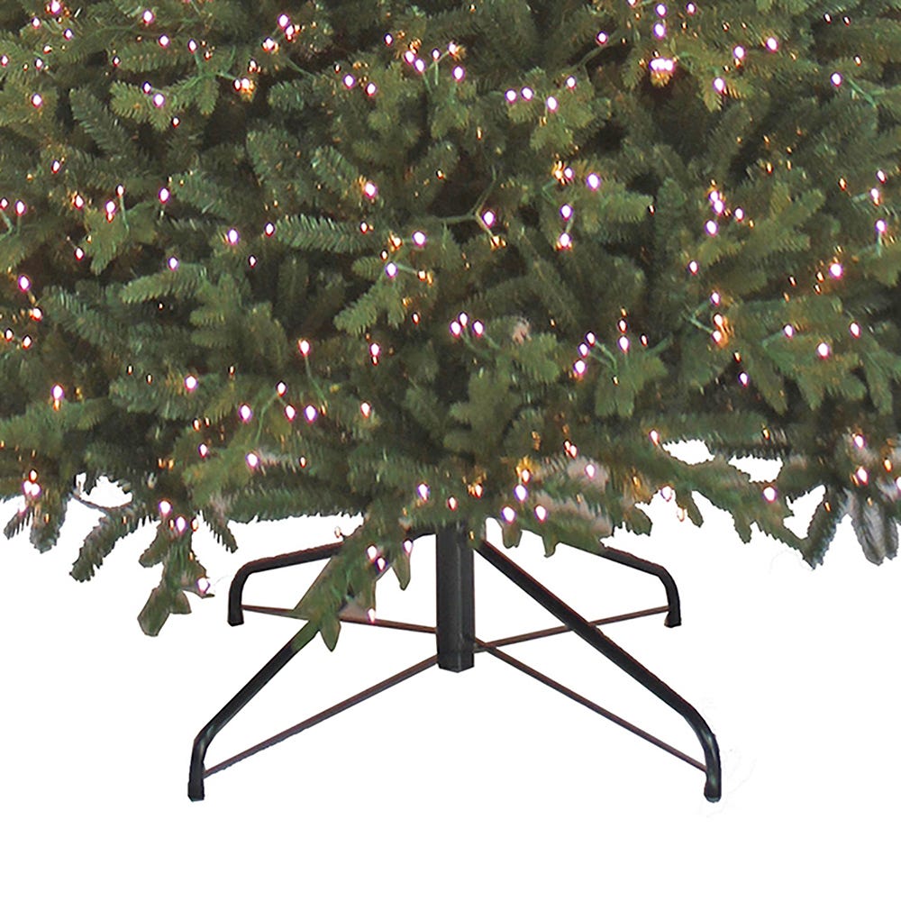 Kurt Adler 9-Foot Pre-Lit Warm White LED Noble Fir Tree