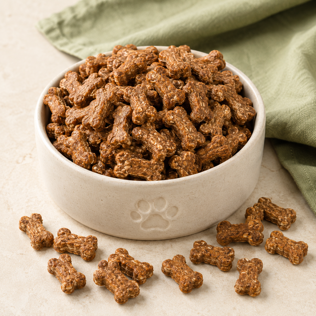 PAWsitively Organic Peanut Butter Dog Training Treats