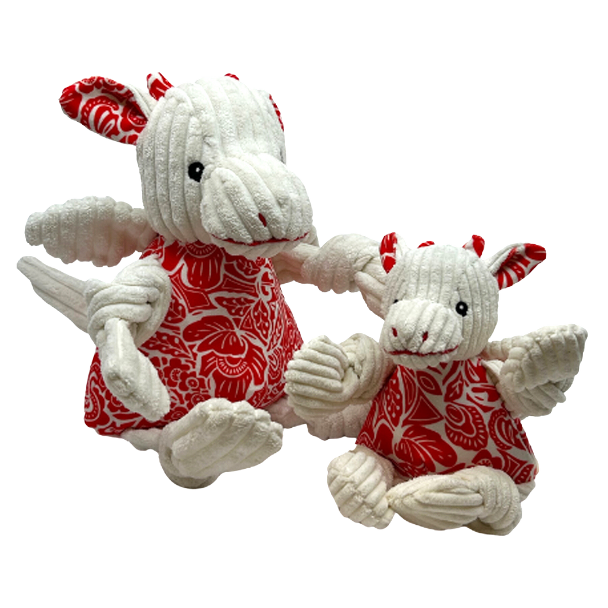 Lucky Dragon Knottie Plush Dog Toy