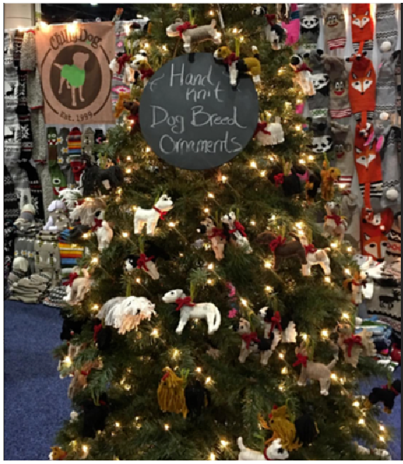 Chilly Dog Great Dane Wool Ornament