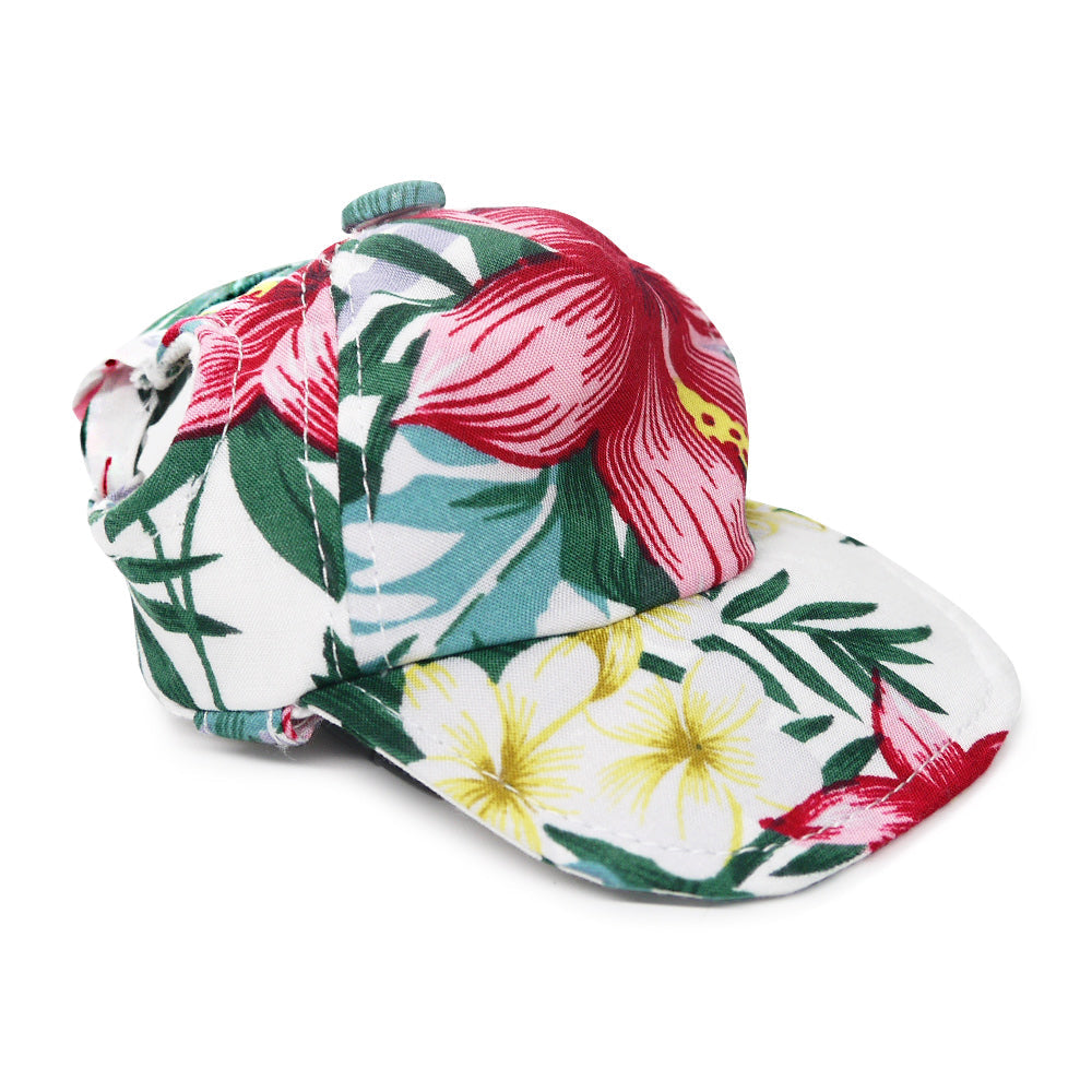 DOGO Tropical Island Dog Baseball Hat