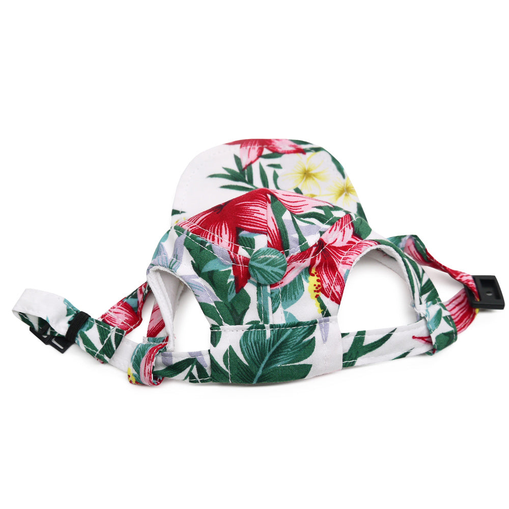 DOGO Tropical Island Dog Baseball Hat