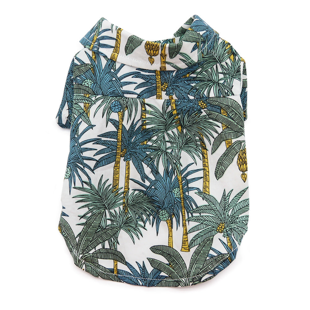 DOGO Tropical Leaf Dog Shirt