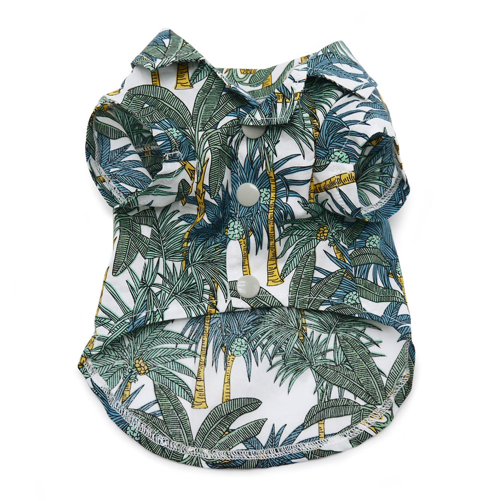 DOGO Tropical Leaf Dog Shirt