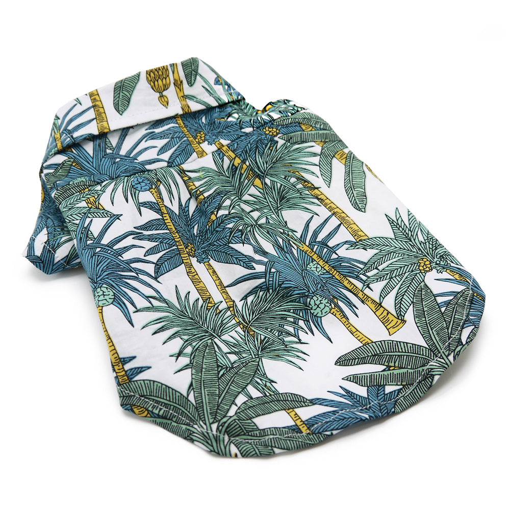 DOGO Tropical Leaf Dog Shirt