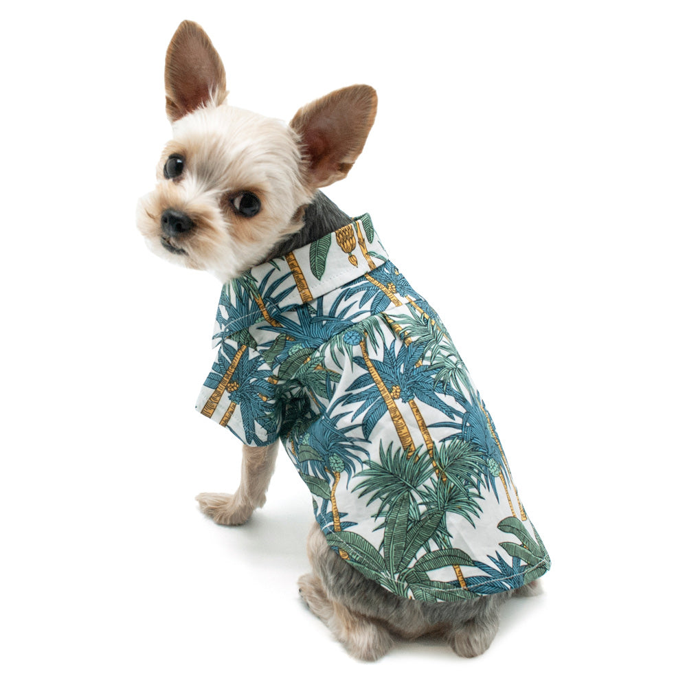 DOGO Tropical Leaf Dog Shirt