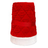 Kurt Adler luxurious 10 x24-Inch Quilted Red Velvet Tree Collar