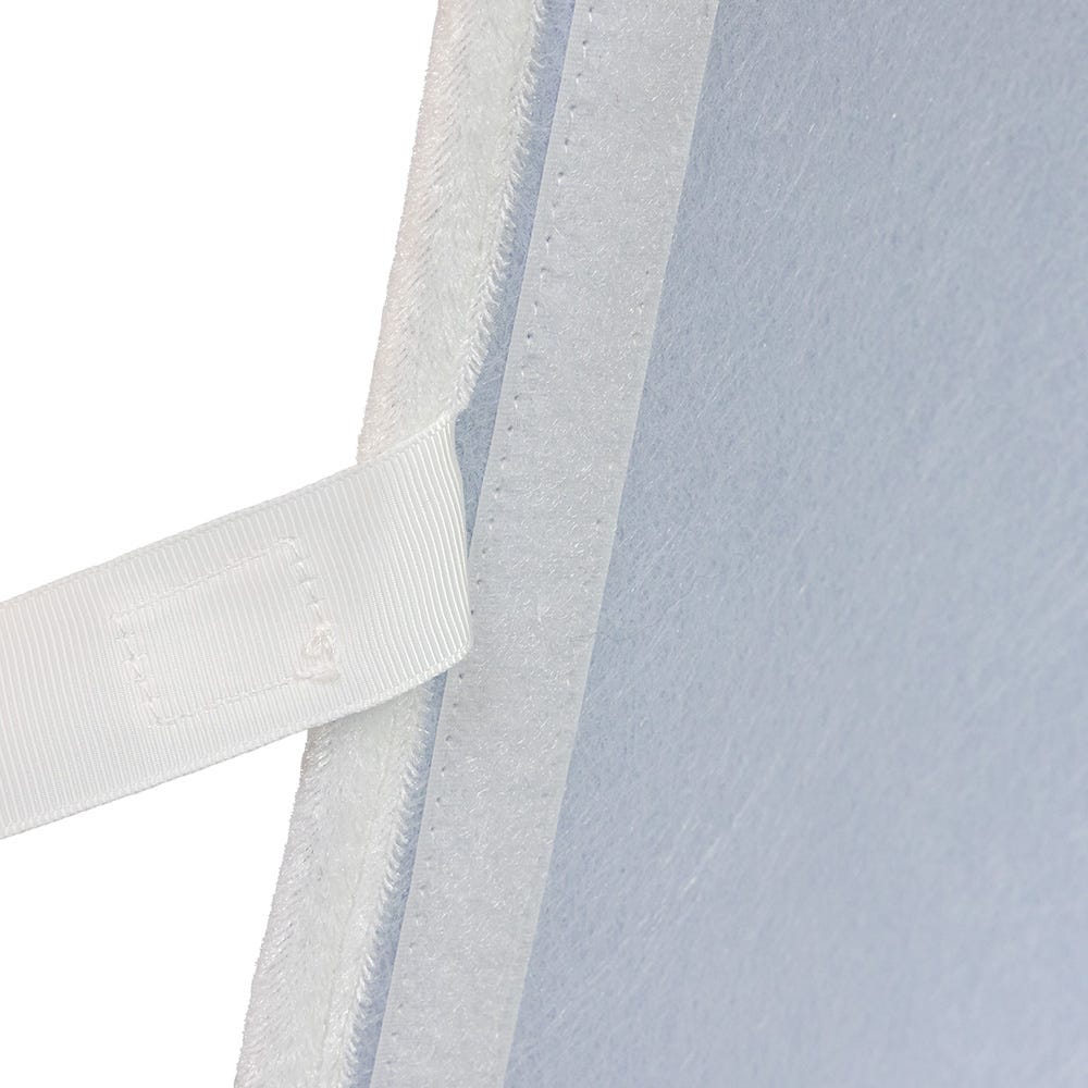 Kurt Adler 10 by 24" White Snowflake Tree Collar