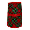 Kurt Adler 10 by 24" Plaid Tree Collar