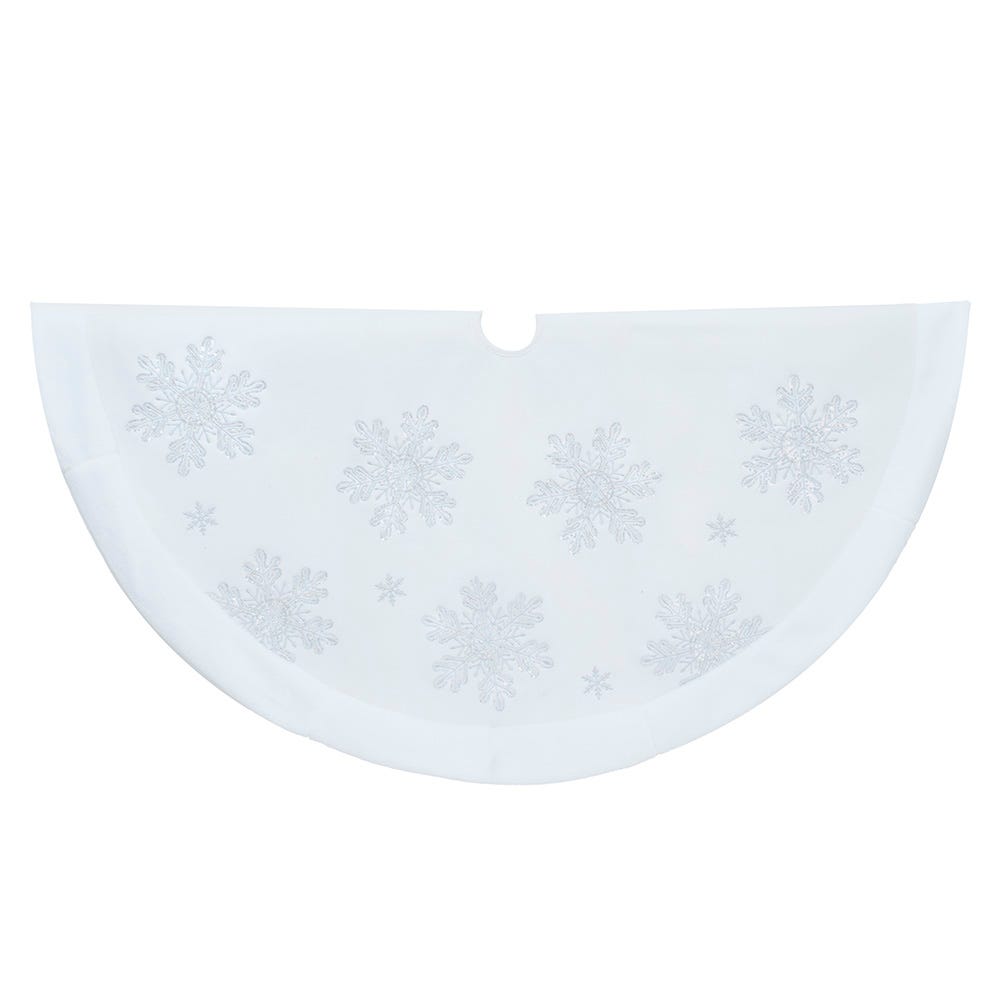 Kurt Adler 48-Inch Iridescent Sequined Velvet Tree Skirt