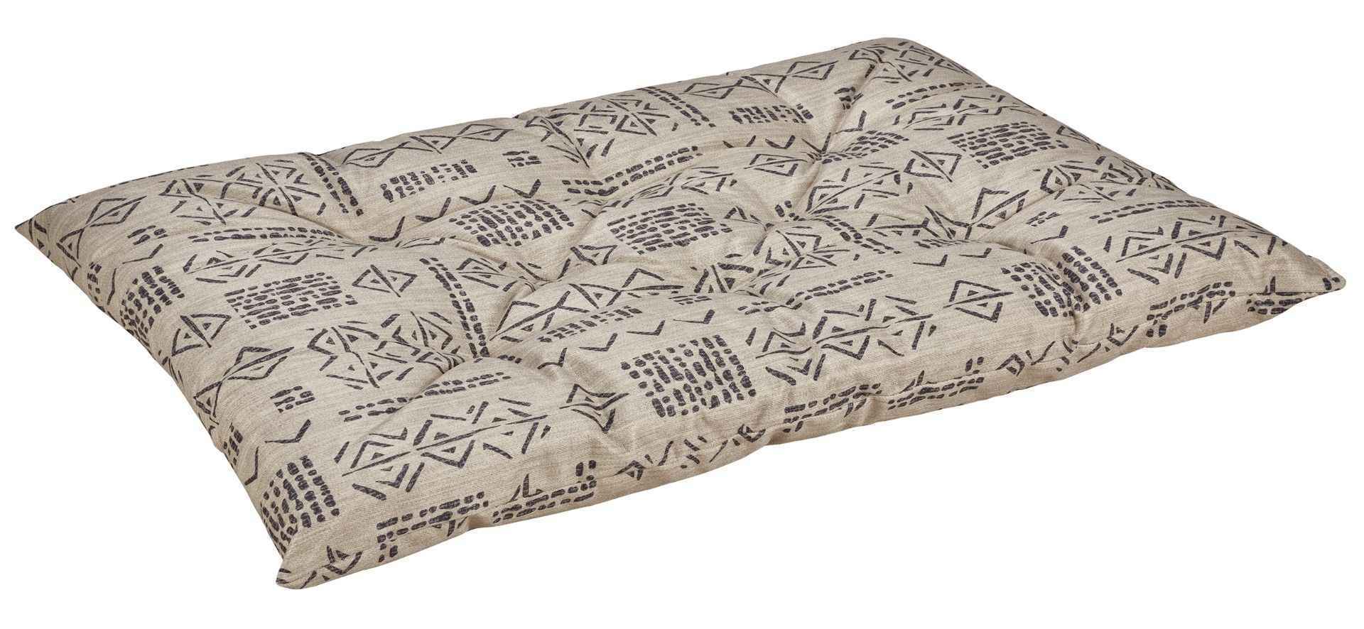 Bowsers Mayan Tufted Dog Crate Cushion – Washable Crate and Lounge Comfort